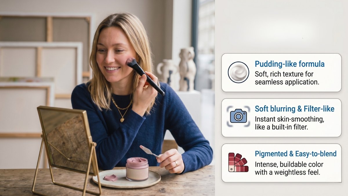fwee Lip&Cheek Blurry Pudding Pot Review