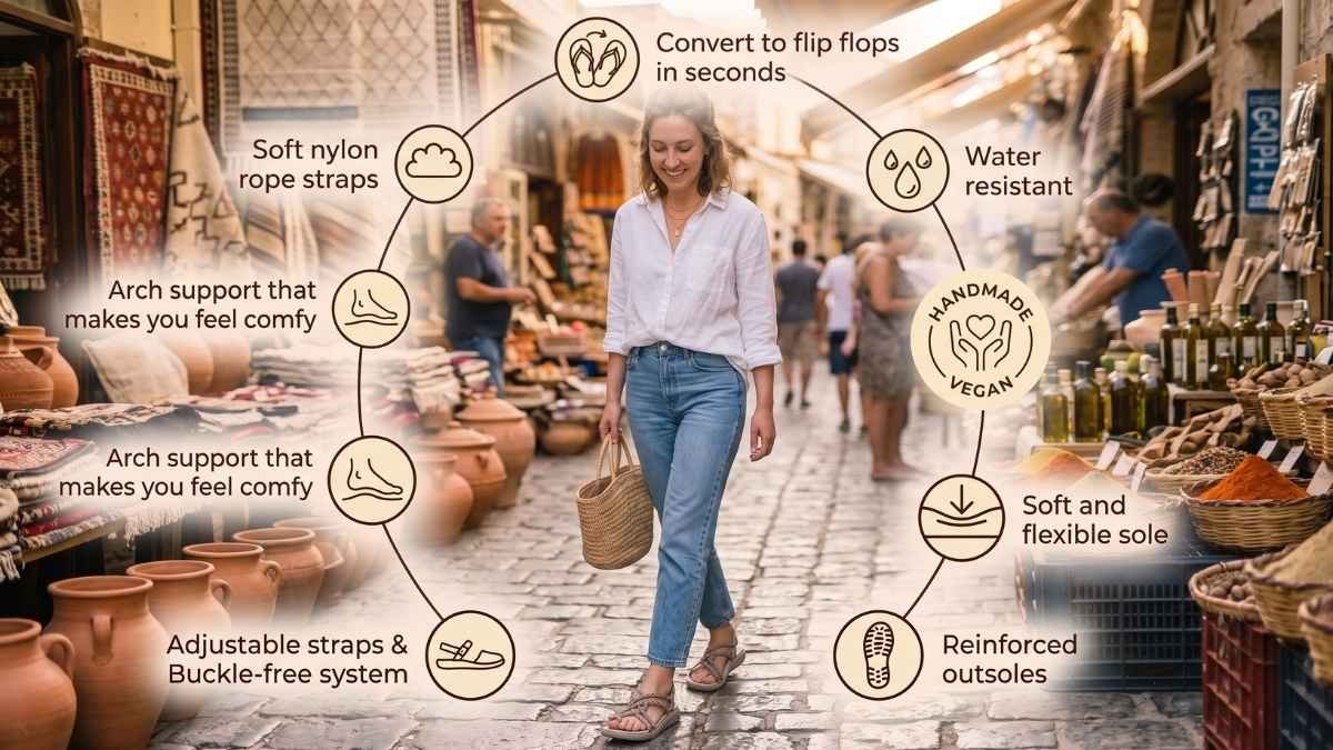 Plaka Explore Walking Sandals